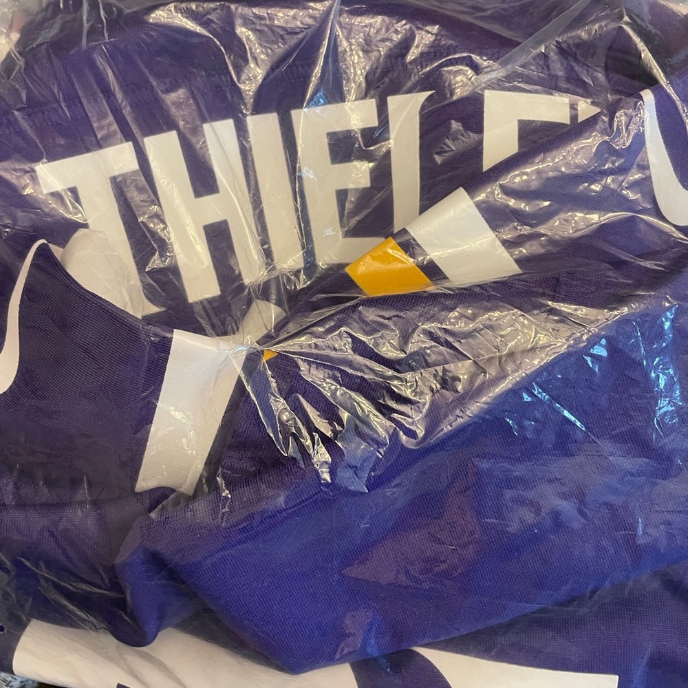 NEW IN PACKAGE!! Women Small Adam Thielen Jersey